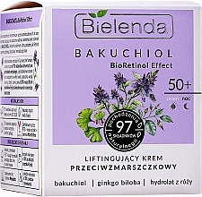 Anti-Wrinkle Lifting Cream 50+ - Bielenda Bakuchiol BioRetinol Lifting Cream — photo N2