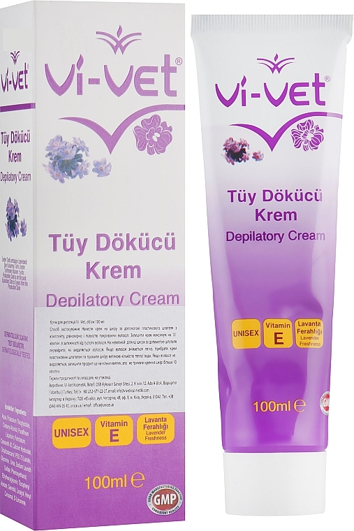 Depilation Cream - Vi-Vet Depilatory Cream — photo N1