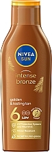 Fragrances, Perfumes, Cosmetics Sun Lotion with Beta-Carotene - NIVEA Carotene Sun Lotion SPF6