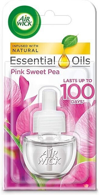 Air Freshener Refill - Air Wick Essential Oils Pink Sweet Pea — photo N1