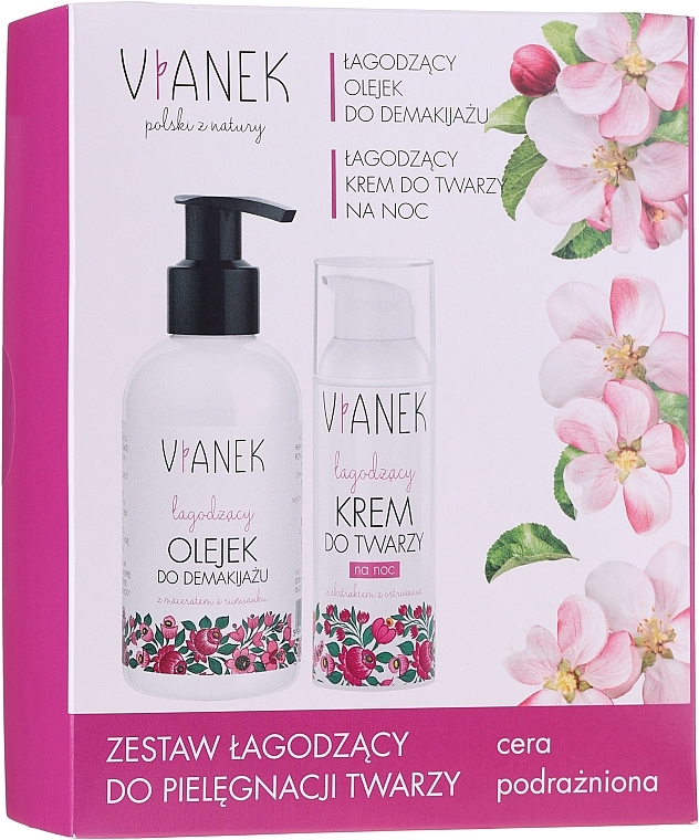 Set - Vianek (oil/150 ml + night/cream/50ml + mask/10ml) — photo N1