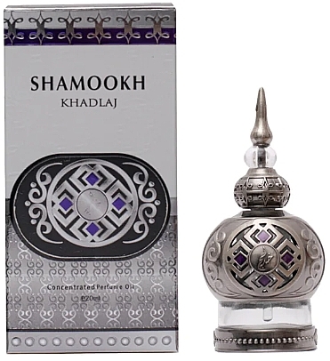 Khadlaj Shamookh Silver - Perfumed Oil — photo N1