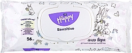 Fragrances, Perfumes, Cosmetics Wet Wipes "Aloe Vera" - Bella Baby Happy Sensitive & Aloe Vera