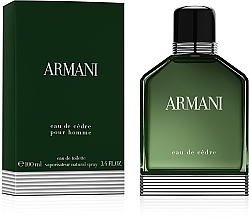 Giorgio Armani Armani Eau de Toilette Cedre - Eau de Toilette — photo N8