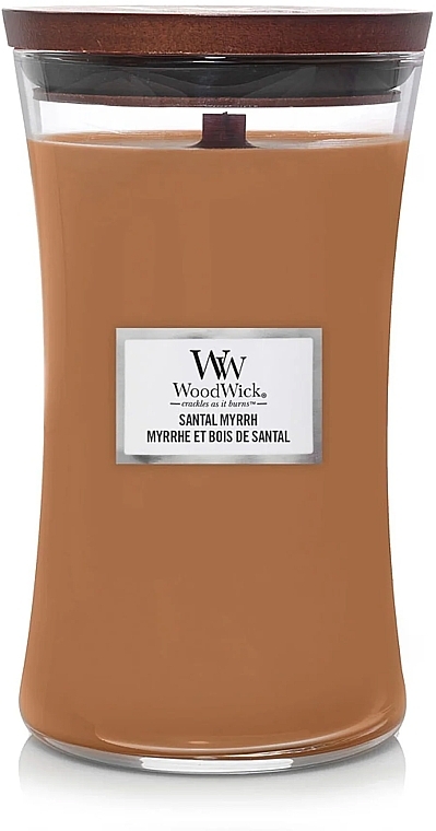 Scented Candle - WoodWick Santal Myrrh Candle — photo N2