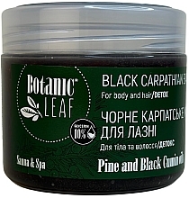 Fragrances, Perfumes, Cosmetics Carpathian Soap, black - Botanic Leaf Pine and Black Cumin Oil