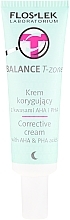 Night Corrective Cream - Floslek Balance T-Zone Corrective Cream  — photo N2