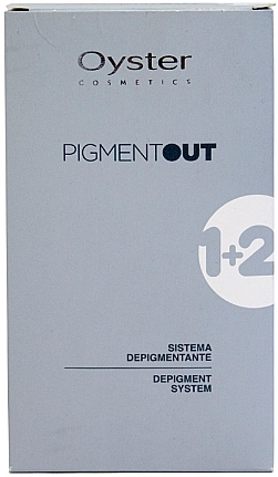 Pigment Remover System - Oyster Cosmetics Pigment Out System (depig/gel/60ml + milk/rivel/100ml) — photo N1