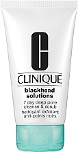 Fragrances, Perfumes, Cosmetics Deep Pore Cleansing Facial Scrub - Clinique Blackhead Solutions 7 Day Deep Pore Cleanser & Scrub