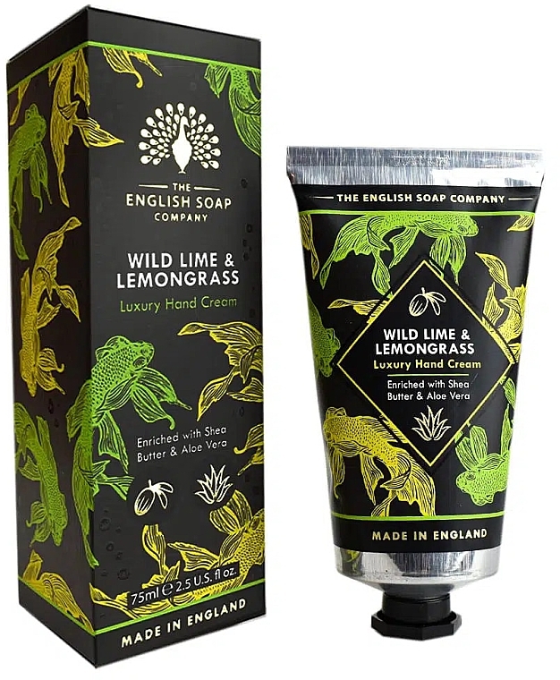 Wild Lime & Lemongrass Hand Cream - The English Soap Company Radiant Collection Wild Lime & Lemongrass Hand Cream — photo N1