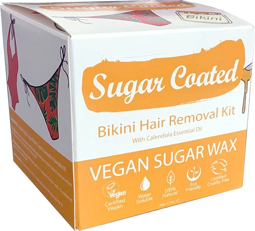 Bikini Depilation Set - Sugar Coated Bikini Hair Removal Kit — photo N1