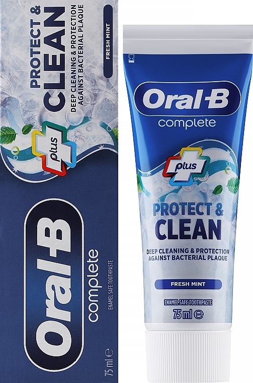 Toothpaste - Oral-B Complete Plus Mouth Wash — photo N2