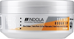 Texture Hair Cream Wax - Indola Innova Texture Rough Up  — photo N1