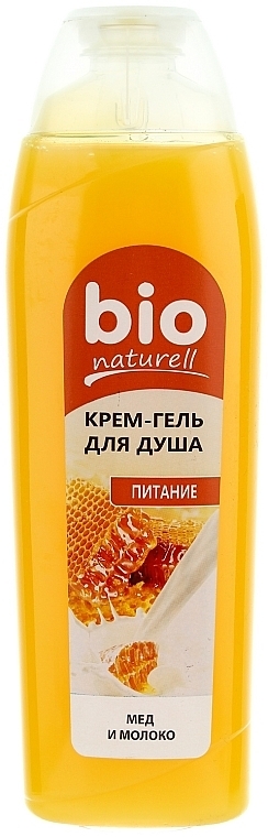 Honey & Milk Cream Shower Gel - Bio Naturell — photo N1