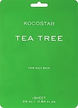 Fragrances, Perfumes, Cosmetics Tea Tree Mask for Oily Skin - Kocostar Tea Tree Mask