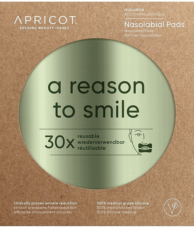 Mouth Patch with Hyaluronic Acid - Apricot I Love Your Smile Hyaluron Mouth Pads — photo N1