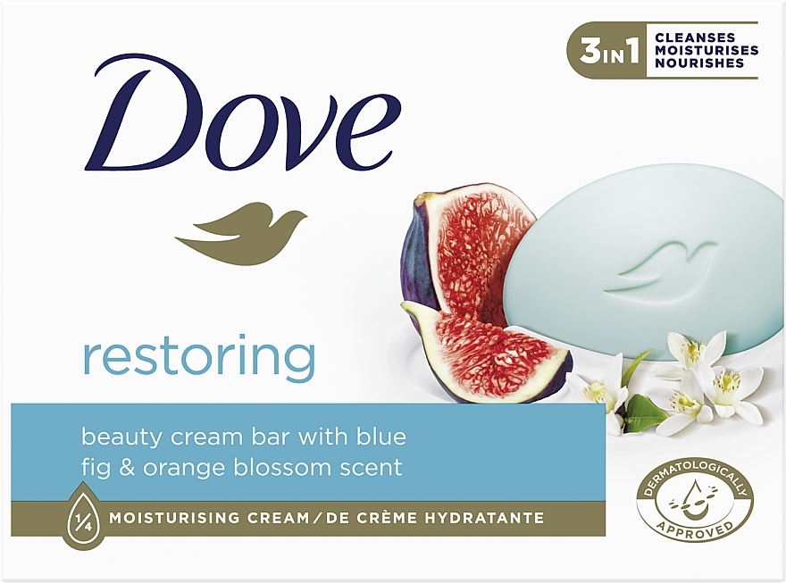 Cream-Soap "Fig and Orange Petals" - Dove — photo N1