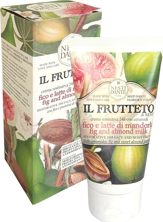 Face and Body Cream "Fig and Almond Milk" - Nesti Dante Il Frutteto Fig And Almond Milk — photo N1