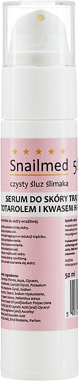 Anti-Acne Snail & Totarol Serum - Snailmed — photo N3