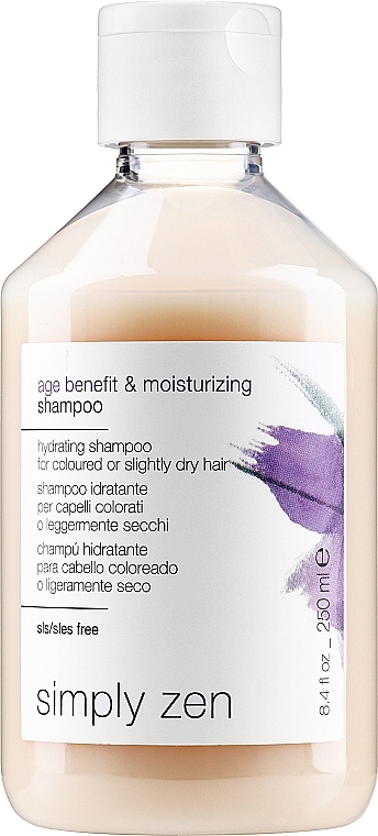 Moisturizing Shampoo - Z. One Concept Simply Zen Age Benefit & Moisturizing Shampoo — photo N1