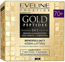 Fragrances, Perfumes, Cosmetics Lifting Cream 70+ - Eveline Cosmetics Gold Peptides