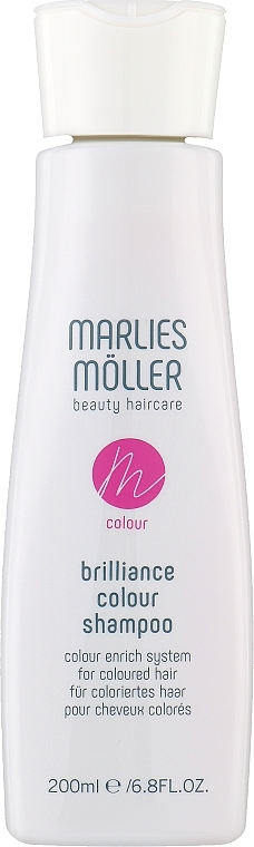 Colored Hair Shampoo - Marlies Moller Brilliance Colour Shampoo — photo N3