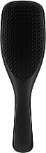 Hair Brush, black - Tangle Teezer The Wet Detangler Liquorice Black Standard Size Hairbrush — photo N2