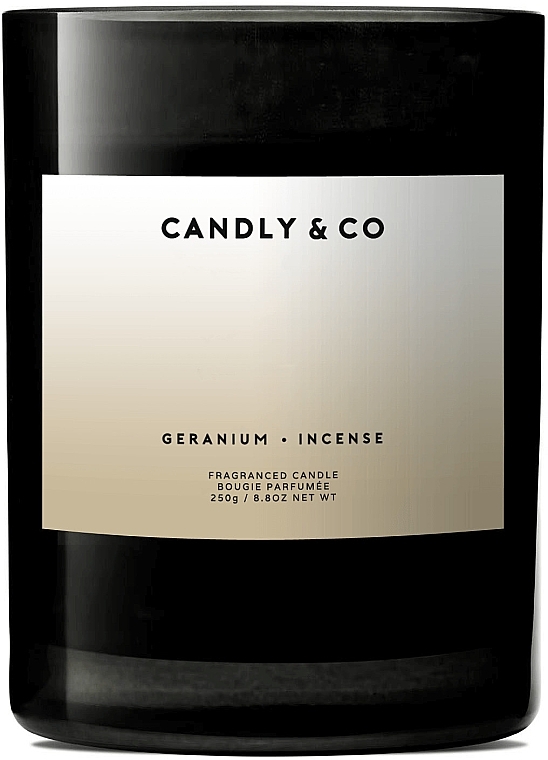 Scented Candle - Candly & Co No.1 Geranium Incense — photo N2