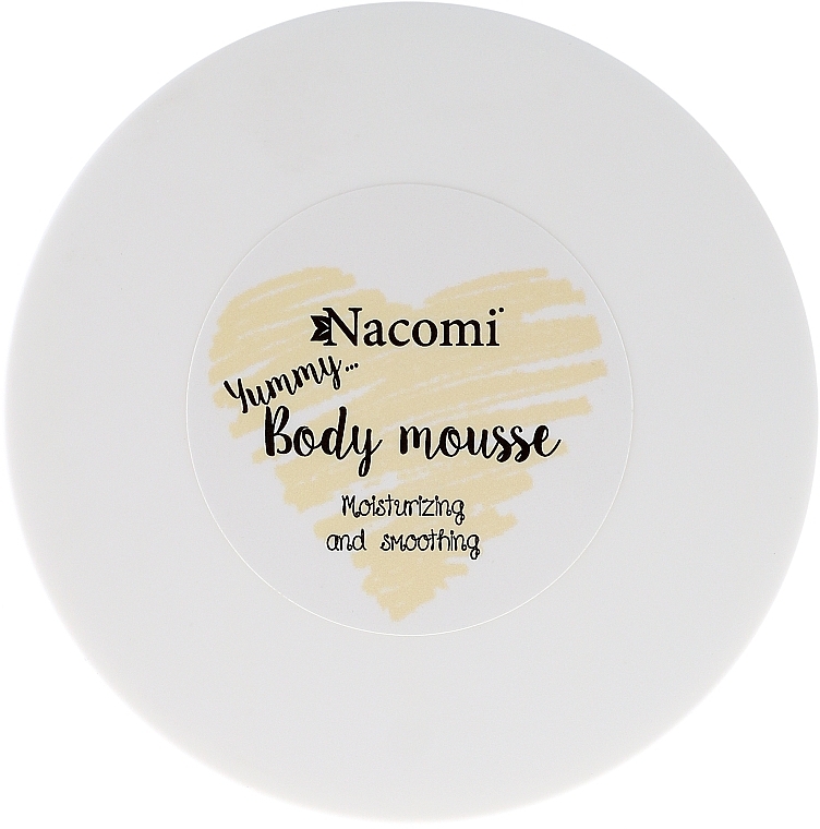 Body Mousse "Coconut-Banana Shake" - Nacomi Body Mousse Coconut-Banana Shake — photo N2