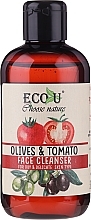 Fragrances, Perfumes, Cosmetics Cleansing Gel "Tomato & Olive" - Eco U Face Cleanser