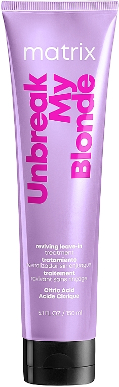 Reviving Leave-In Hair Treatment - Matrix Total Results Unbreak My Blonde Reviving Leave-in Treatment — photo N1