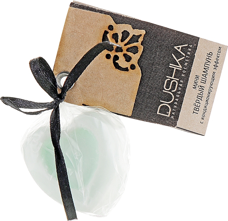 Solid Shampoo with Conditioning Effect - Dushka (miniprodukt) — photo N1