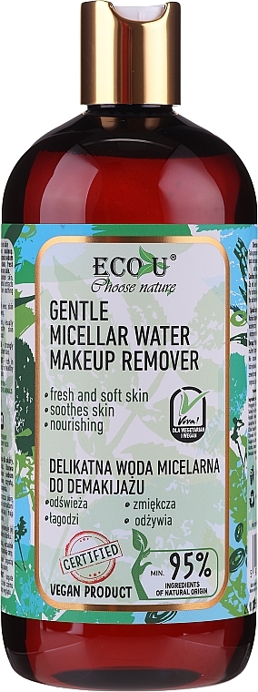 Micellar Water - Eco U Choose Nature Gentle Micellar Water — photo N1