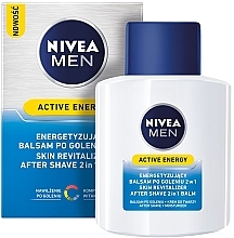 Fragrances, Perfumes, Cosmetics Double Action After Shave Balm "Active Energy" - NIVEA MEN Active Energy Skin Revitalizer After Shave Balm