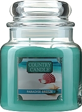 Fragrances, Perfumes, Cosmetics Scented Candle - Country Candle Paradise Breeze