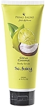 Fragrances, Perfumes, Cosmetics Citrus & Coconut Body Scrub - Primo Bagno Citrus Coconut Body Scrub