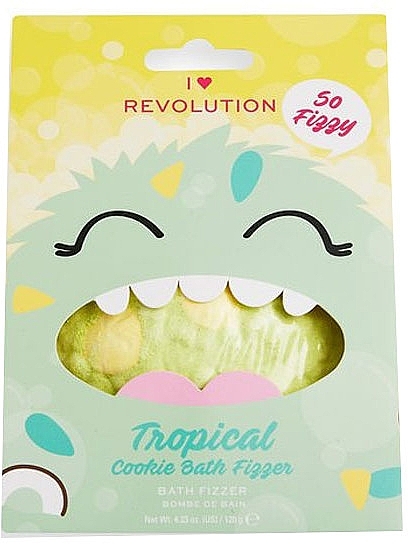 Bath Bomb - I Heart Revolution Tropical Cookie Bath Fizzer — photo N1