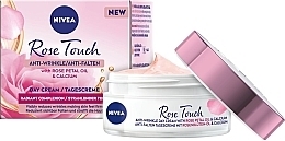 Fragrances, Perfumes, Cosmetics Anti-Aging Day Face Cream - Nivea Rose Touch Day Cream