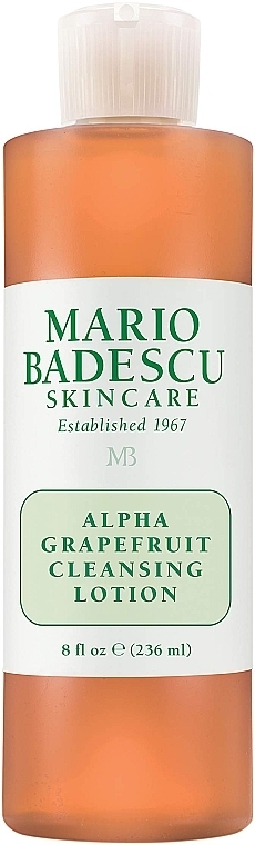 Cleansing Lotion - Mario Badescu Alpha Grapefruit Cleansing Lotion — photo N1