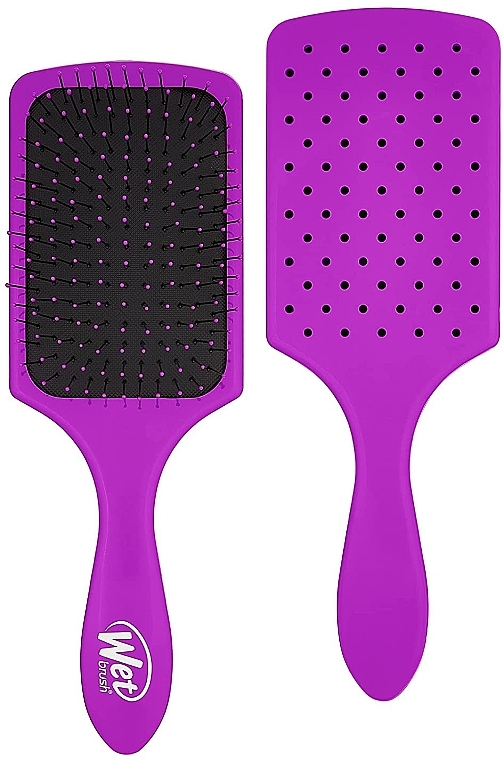Hair Brush - Wet Brush Paddle Detangler Purist Purple — photo N1