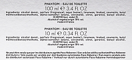 Paco Rabanne Phantom - Set (edt/100ml + edt/10ml) — photo N3