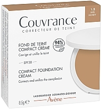 Fragrances, Perfumes, Cosmetics Sunscreen Powder - Avene Couvrance Fond De Teint Compact Creme SPF 30