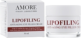 Fragrances, Perfumes, Cosmetics Concentrated Anti-Aging Eye Filler Cream with Lipofilling Complex - Amore Lipofiling Anti-Aging Eye Filler Cream