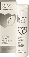 Fragrances, Perfumes, Cosmetics Foaming Shower Shampoo - Bema Cosmetici Bema Love Bio Foam Shower Shampoo Energy