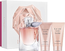 Fragrances, Perfumes, Cosmetics Set (edp/50ml + b/lot/50ml + sh/gel/50ml) - Lancome La Vie Est Belle