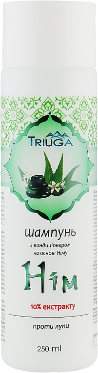 Shampoo & Conditioner with Neem Extract - Triuga — photo N1