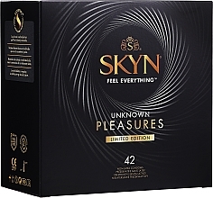 Fragrances, Perfumes, Cosmetics Condoms, 42pcs - Skyn Feel Everything Unknown Pleasures Limited Edition