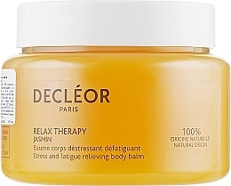 Jasmin Stress & Fatigue Relieving Body Balm - Decleor Relax Therapy Jasmin Stress And Fatigue Relieving Body Balm — photo N1