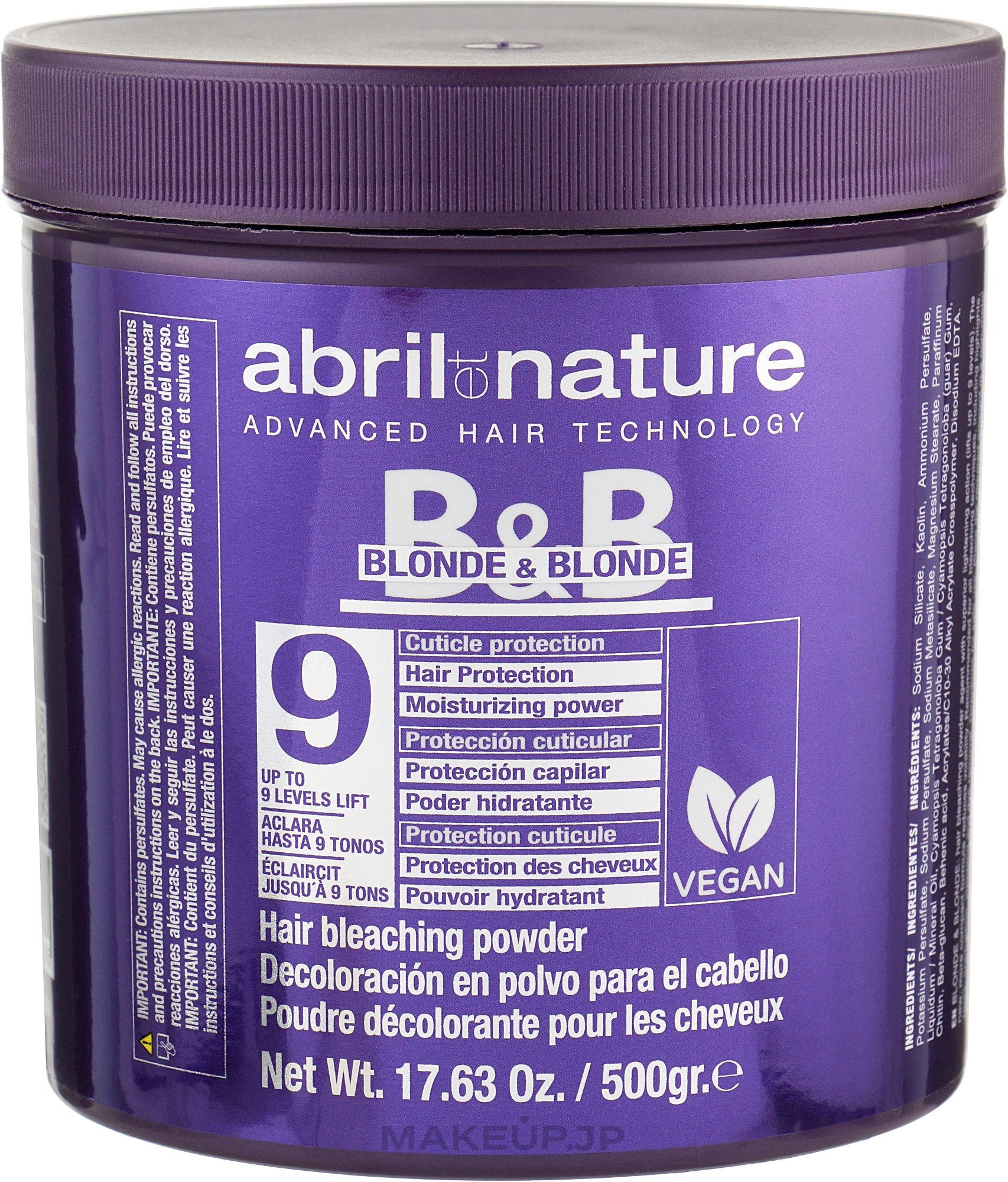 Bleaching Powder - Abril et Nature Color Hair Bleach Maxiblanc Blonde — photo 500 g