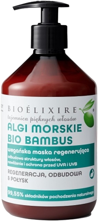 Algae & Bamboo Hair Mask - Bioelixire — photo N1